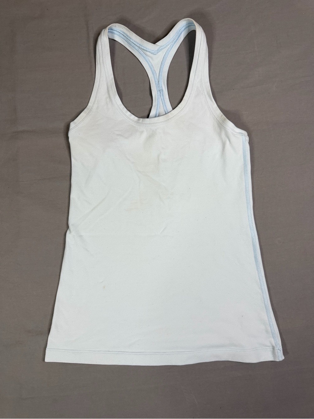 Lululemon Cool Racerback Tank Top White Size 6